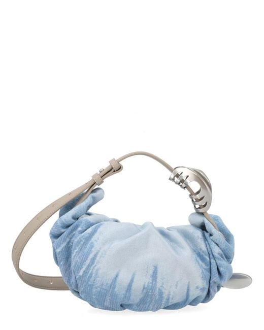 DIESEL Blue Shoulder Bag Hobo