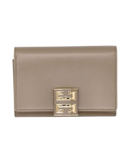 Givenchy Brown 4G- Medium Flap Wallet