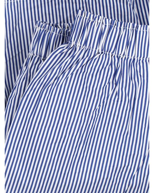 Daniela Gregis Blue Trousers Cotton