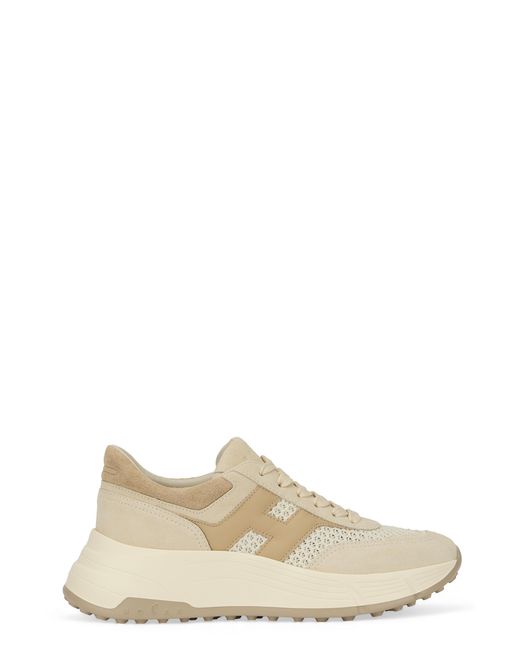 Hogan Natural Sneakers Hi-Fi Calfskin Trainers