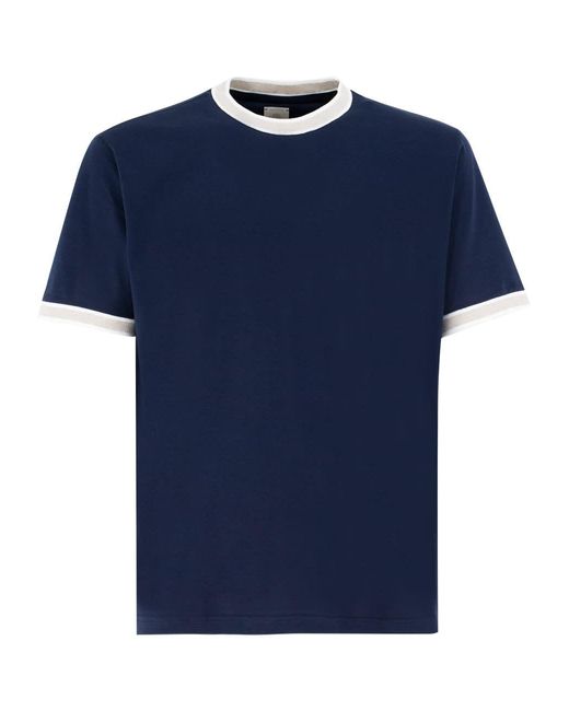 Eleventy Blue T-Shirt for men