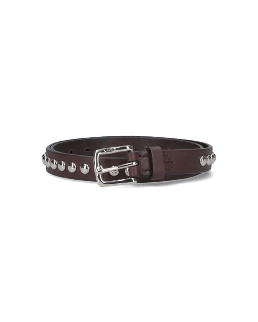J&m Davidson Brown Belts Pelle for men