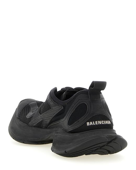 Balenciaga Black 'Circuit' Sneakers