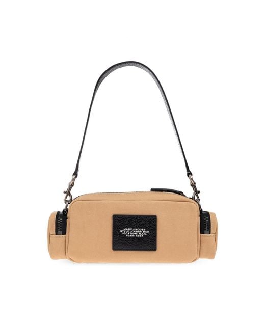 Marc Jacobs Natural The Cargo Logo Shoulder Bag