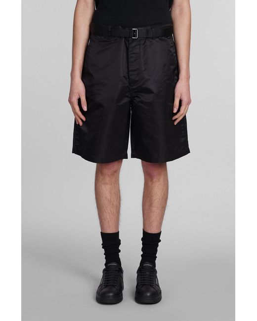 Emporio Armani Shorts In Black Polyamide for men