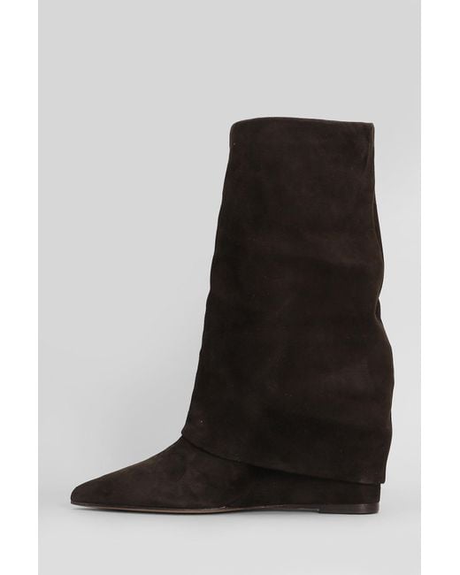 The Seller Black High Heels Ankle Boots