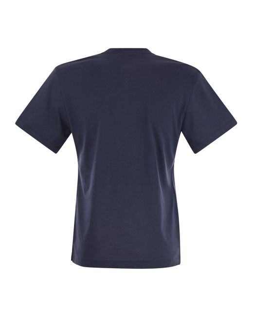 Marni Blue Set Of 3 Cotton T-Shirts