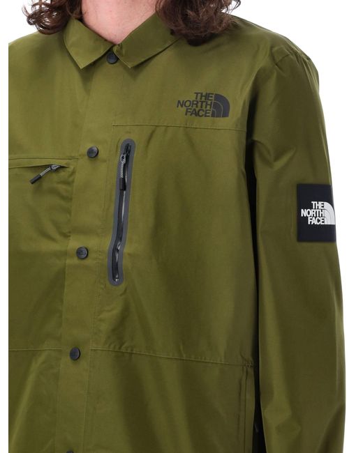 The North Face Green Amos Tech Overshirt for men