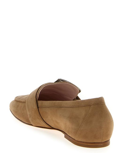 Roger Vivier Brown Suede Loafers