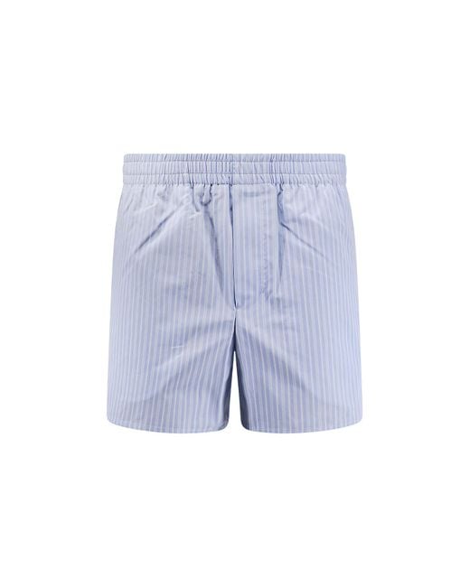 AMI Blue Shorts Cotone for men
