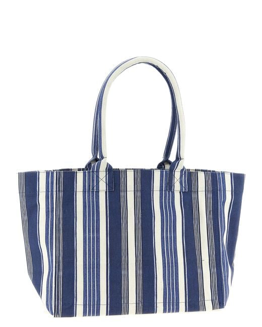 Isabel Marant Blue 'Yenky Zipped' Shopping Bag