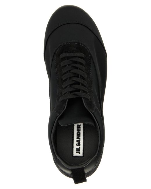 Jil Sander Black 'etage' Sneakers