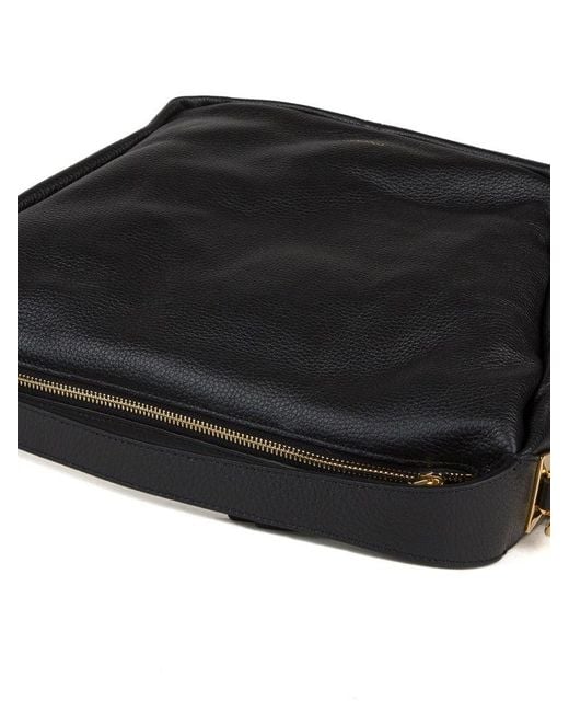 Coccinelle Black Shoulder Bag Cow Leather Shoulder-Bags
