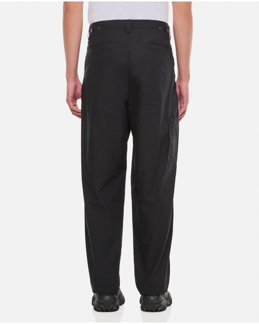 Closed Black Dover Tapered Trousers for men