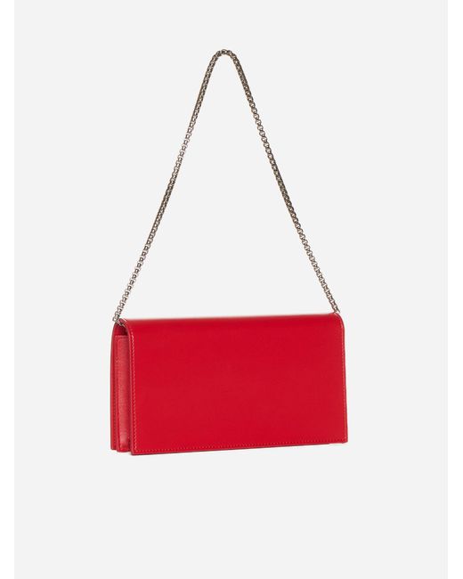 Ferragamo Red Gancini Leather Mini Bag