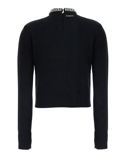 Pinko Blue Sweater Berlin Tops