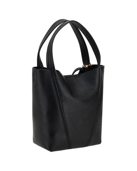 Chloé Black Shoulder Bag Spin Leather Calf