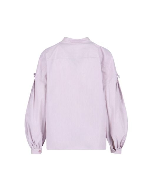 Seafarer Purple Shirts Cotton