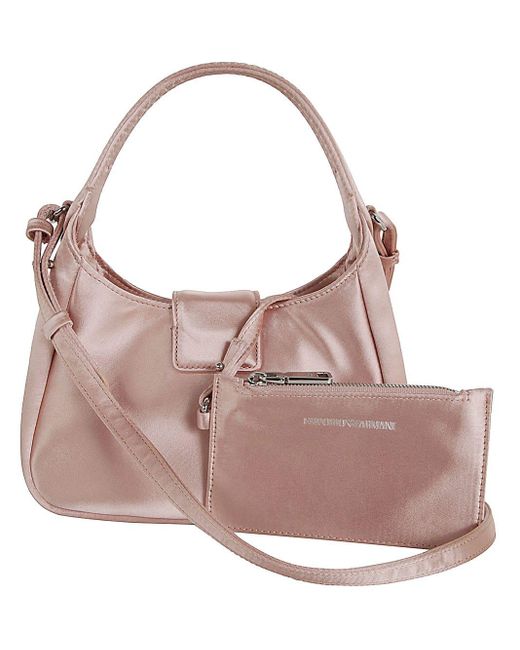 Emporio Armani Pink Hobo Bag