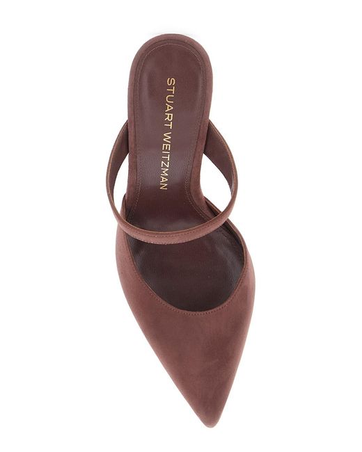Stuart Weitzman Brown Pumps Stuart Leather