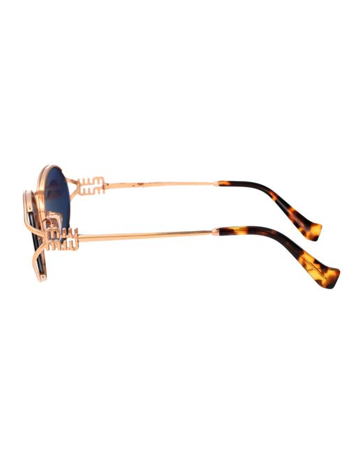 Miu Miu Blue Sunglasses