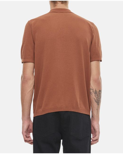 A.P.C. Brown Jacky Polo for men