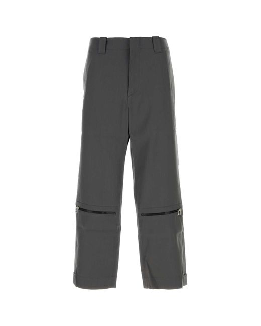 OAMC Gray Charcoal Cotton Pant for men