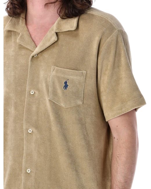 Polo Ralph Lauren Natural Bowling Shirt for men