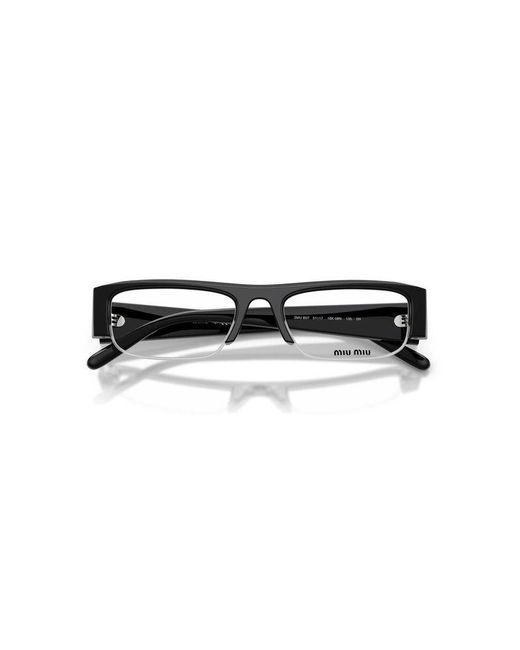 Miu Miu Black Miu Sunglasses Eyewear