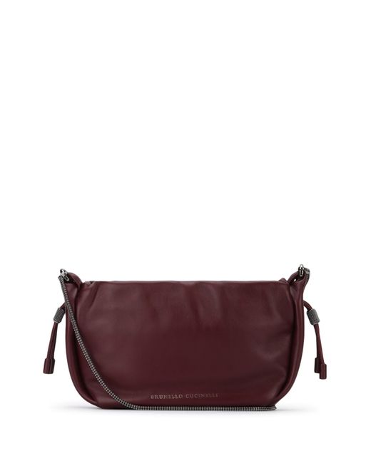 Brunello Cucinelli Purple Shoulder-Strap