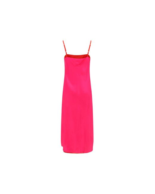 Acne Pink Wrap Dress
