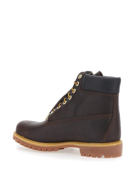 Timberland Brown Boots Nubuck Leather for men