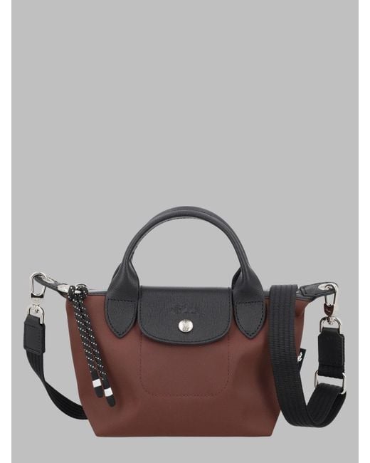 Longchamp Brown Handbag Le Pliage Xs Xtra Polyamide Handbags