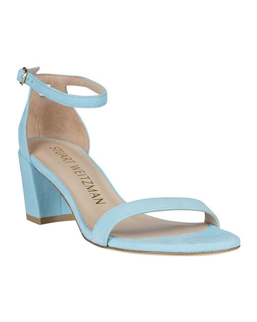 Stuart weitzman blue sandals hotsell