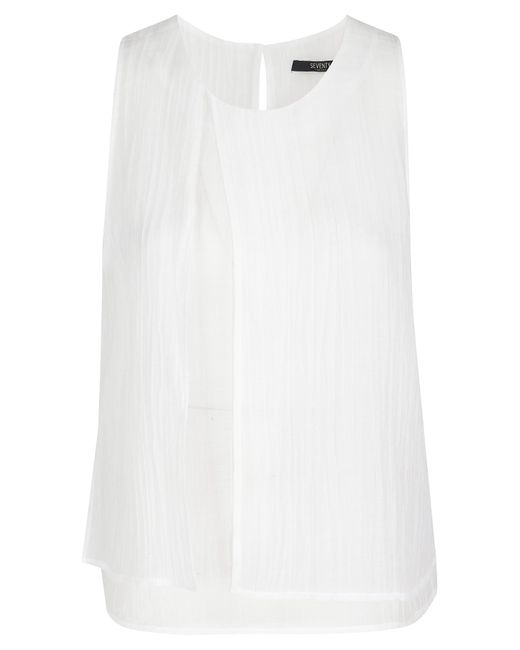 Seventy White Top Lyocell Poliammide