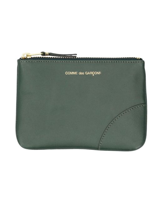 Comme des Garçons Green Xsmall Classic Leather Pouch