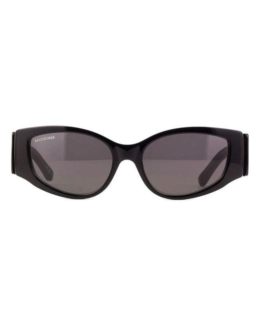 Balenciaga Brown Sunglasses Cat Eye Full Rim, Frame And Lens Bb0258S001