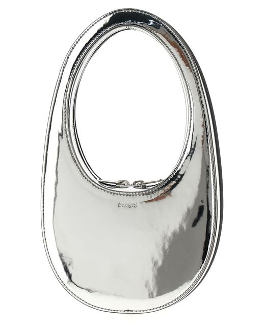 Coperni Gray Mini Swipe Bag Handbag