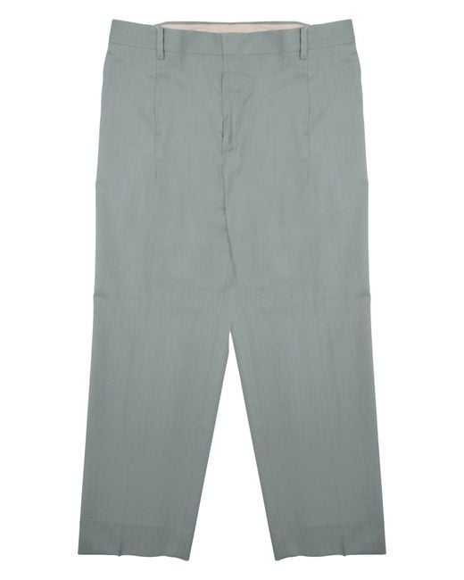 Costumein Gray Trousers Vincent Wool Virgin for men
