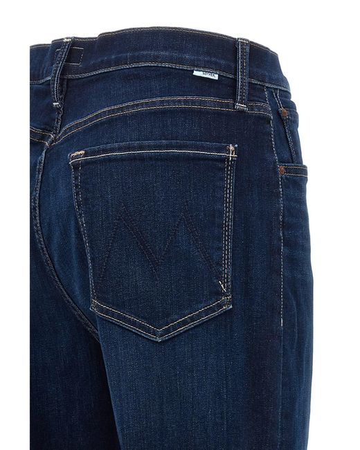 Mother Blue The Rambler Ankle Jeans