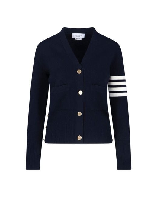 Thom Browne Blue Sweaters Virgin Wool