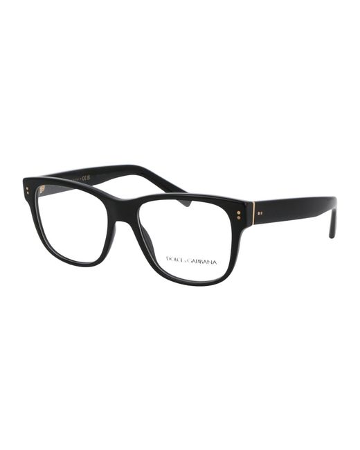 Dolce & Gabbana Brown Acetate Optical Glasses for men