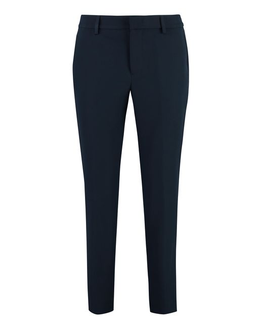PT Torino Blue New York Techno Fabric Tailored Trousers Polyester Skinny