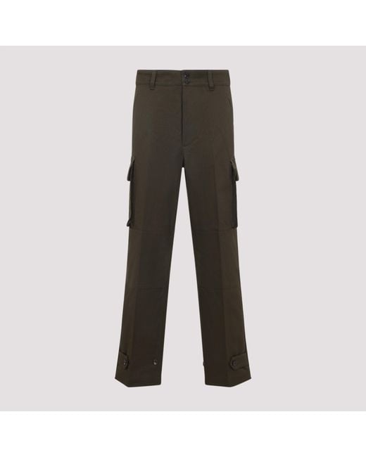 Valentino Gray Cargo Pants for men