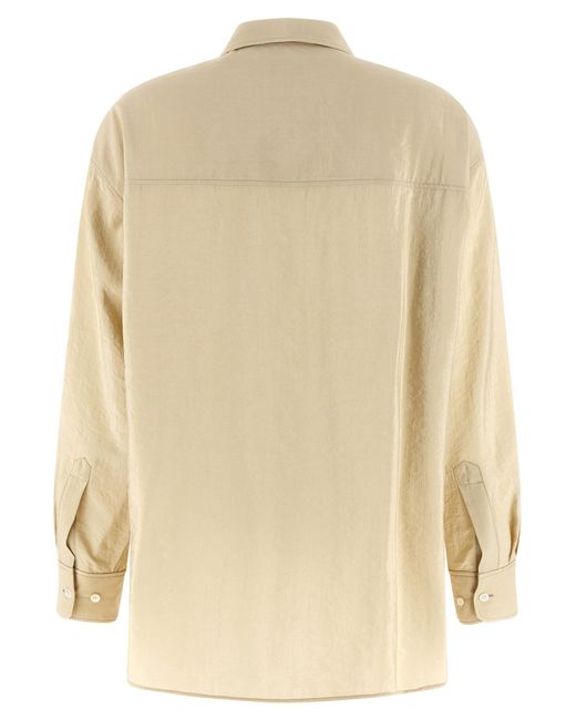 Lemaire Natural Silk Blouse