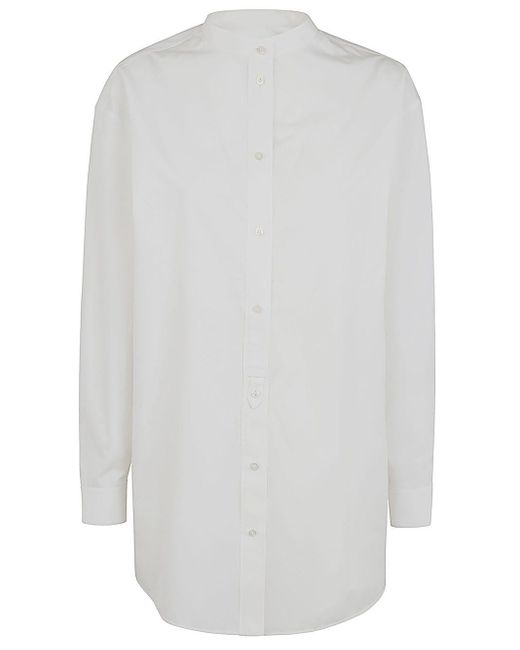 Jil Sander White Wednesday Straight Fitted Shirt