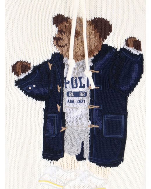 Ralph Lauren White Logo Hoodie