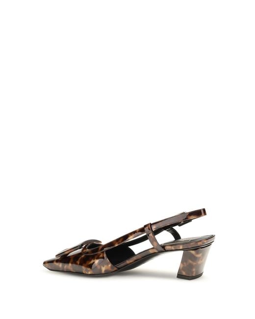 Roger Vivier Black Pumps Belle Vivier Tortoiseshell