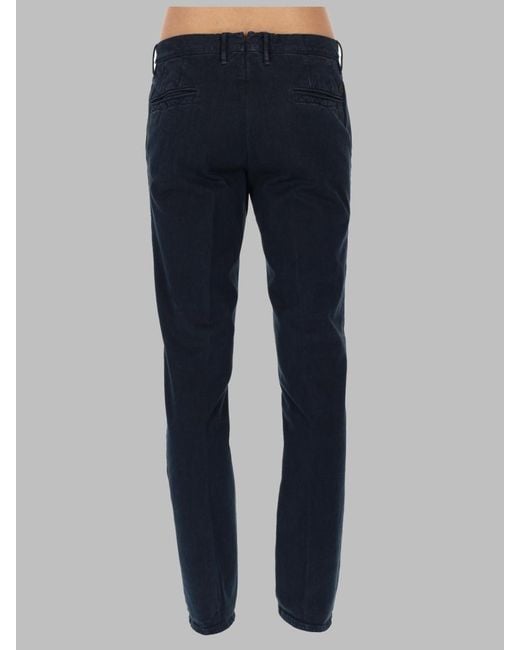 Incotex Blue Jeans Cotton Denim Elastane Trousers for men