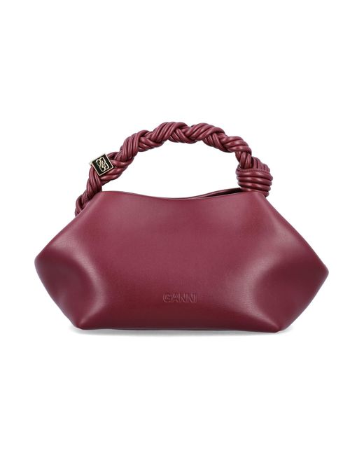 Ganni Purple Small Bou Bag